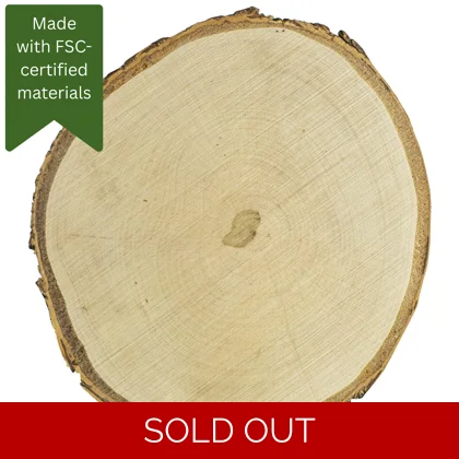 Birch Wood - Plain (15-20cm x 2cm)